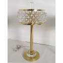 Pair of brass and Murano glass table lamps Mid Century Modern Italy 1970s 5