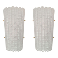 large-white-murano-glass-mid-century-modern-sconces-mazzega-style-a-pair