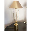 Pair of brass and Murano glass table lamps - mid century modern - Italy 1970s - Sciolari style 5