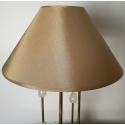 Pair of brass and Murano glass table lamps - mid century modern - Italy 1970s - Sciolari style 10