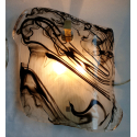 Pair of large Murano glass sconces3