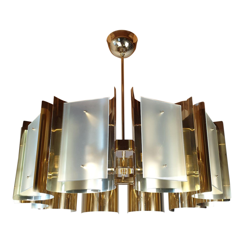 mid-century-modern-style-custom-made-brass-and-glass-chandelier-italy