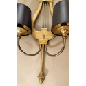 Pair of bronze antique French sconces4
