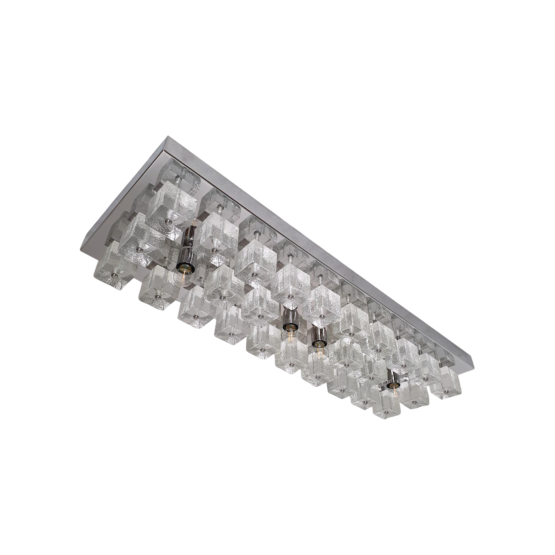 modern-chrome-and-glass-flush-mount-ceiling-light-sciolari-modern-style