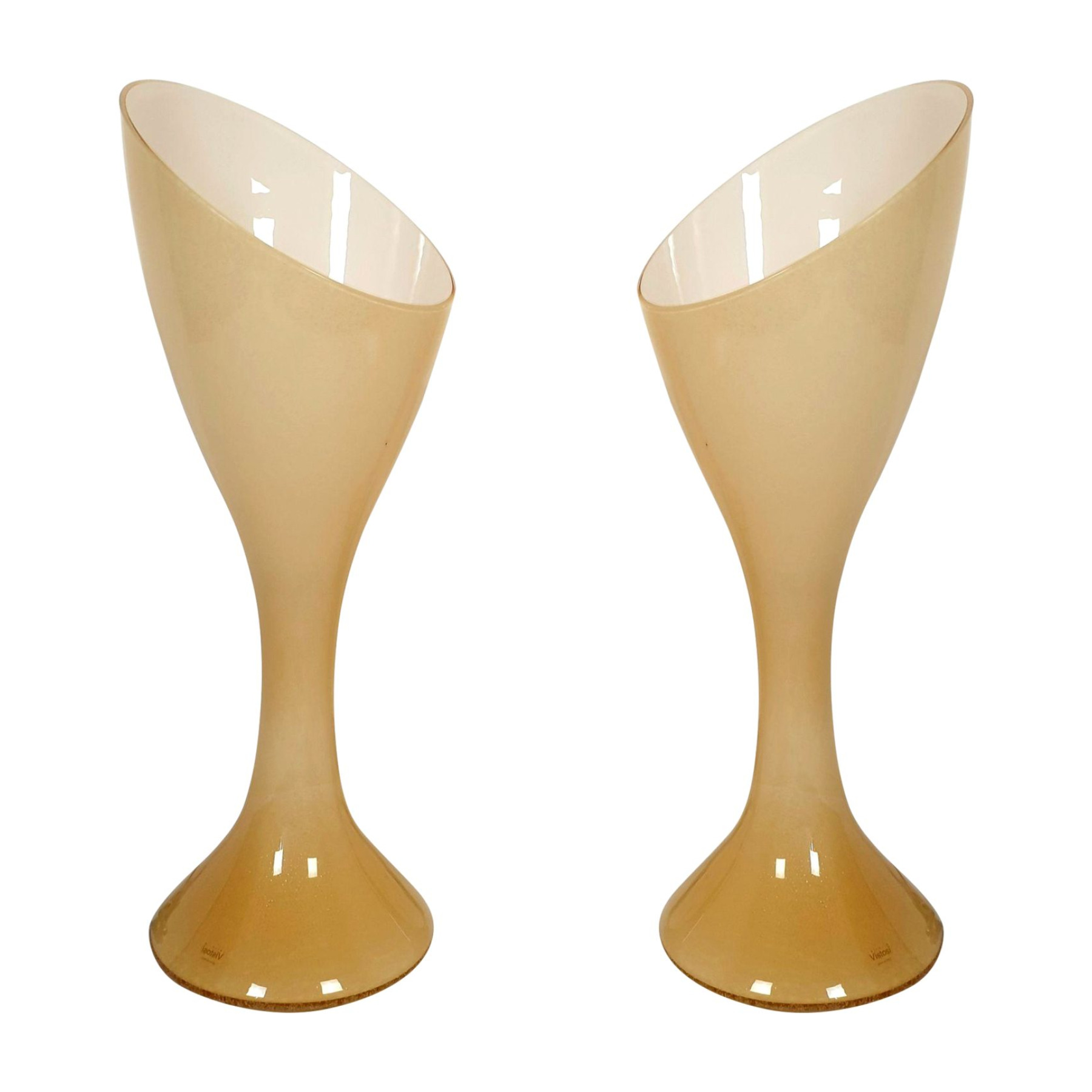 beige-mid-century-modern-murano-glass-lamps-by-vistosi-stamped-a-pair