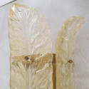 Gold Murano glass Mid Century sconces