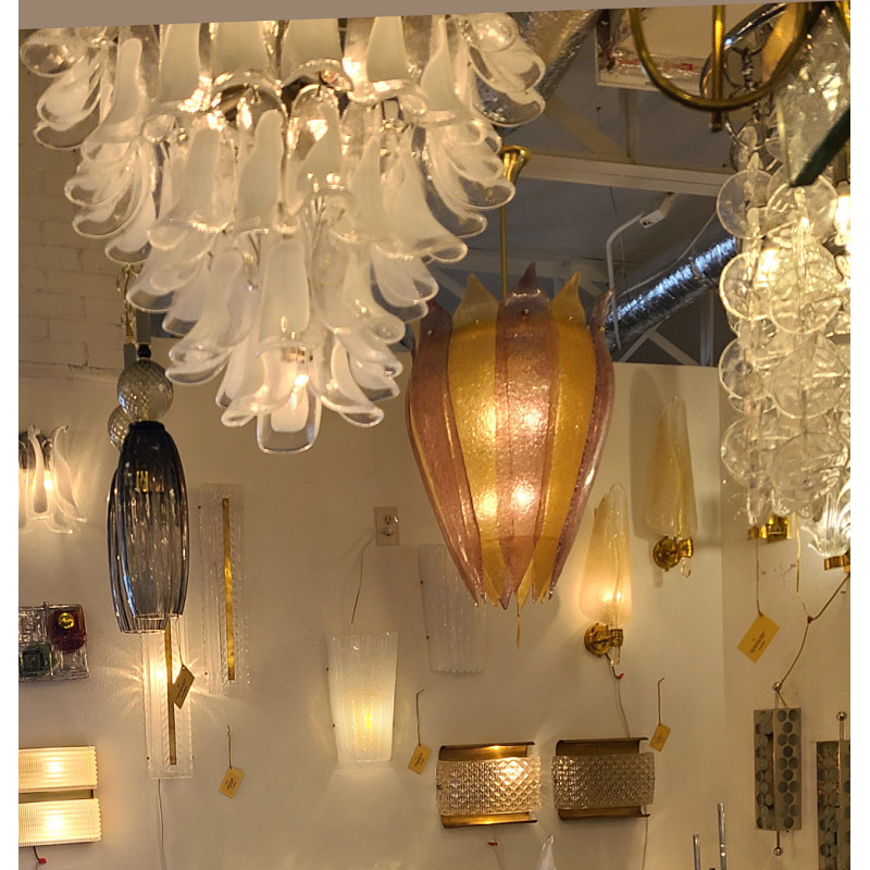 Murano glass lantern - chandelier.