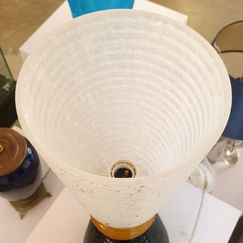 Modern Murano glass table lamp