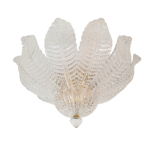 Mid century modern Murano glass chandelier, Italy