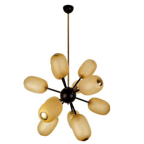 Large Murano glass Sputnik Chandelier, Italy