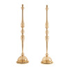 Pair of Murano glass mid century modern floor lamps, Italy