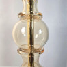 Pair of Murano glass mid century modern floor lamps, Italy