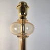Pair of Murano glass mid century modern floor lamps, Italy